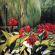 Cannas, Botanical Gardens, Pastel, 57 x 73cm