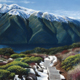 Kepler Track, NZ, Pastel, 28 x 48cm