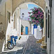 Paros Alley No.2, Pastel, 58 x 78cm