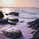 1st Prize - "Sunset From Currumbin Rock", Pastel, 55 x 55cm