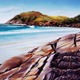 Cabarita Beach, Pastel, 48 x 30cm