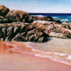 Currumbin Beach (South Elephant Rock), Pastel, 54 x 22cm