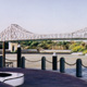 Story Bridge Panorama, Pastel, 58 x 26cm